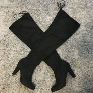 high knee boots